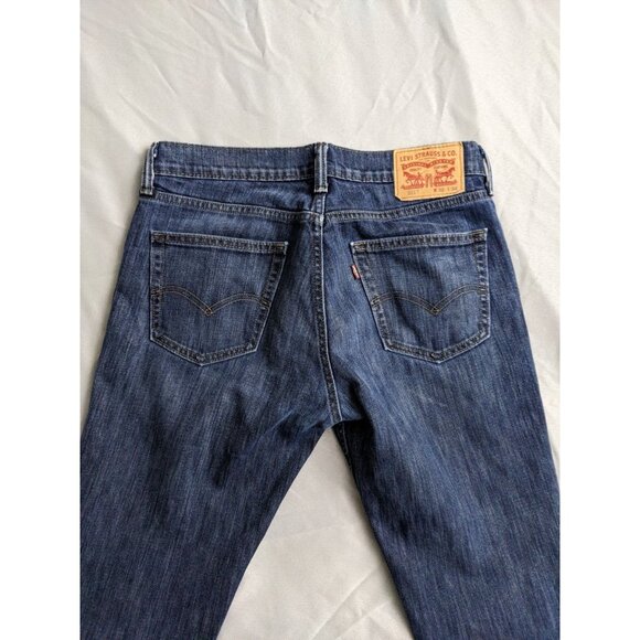 Levis Jeans 511 Blue Denim Straight Leg Cotton Mens Size 32X33 - Picture 6 of 11